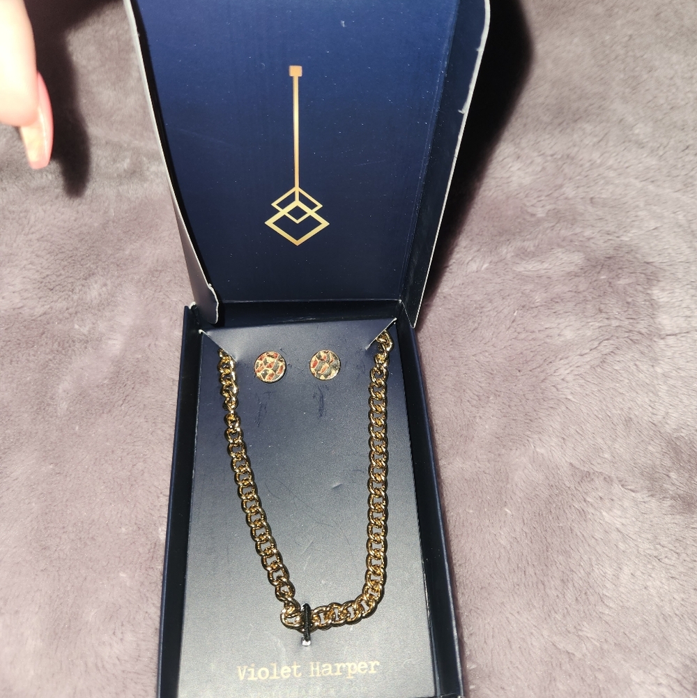 Gold Necklace Set